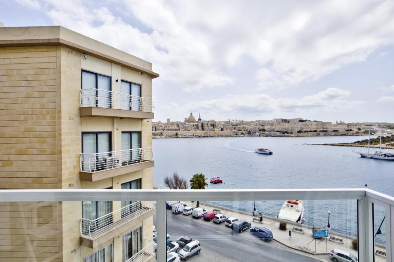 Bastions Seaview Apartments And Duplex Penthouse In Sliema By Shortletsmalta Buitenkant foto